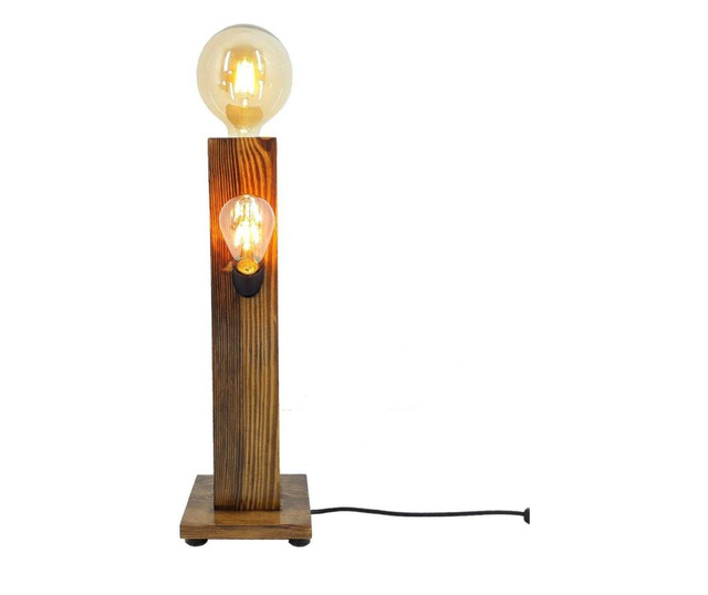 Lampadar Ht All Design, Wooden Floor Lamps, lemn de molid, LED, max. 40 W W, E27, 17x17x53 cm