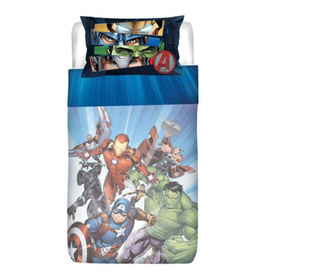 Lenjerie de pat Single Avengers, microfibra
Densitatea materialului: 160 gsm, multicolor