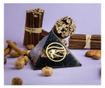 Piramida Orgonica Ebony, Ezera, din Turmalina Neagra, Cuart Alb, Cupru si simbol Ochiul Lui Horus pentru protectie electromagnet