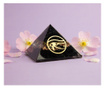 Piramida Orgonica Ebony, Ezera, din Turmalina Neagra, Cuart Alb, Cupru si simbol Ochiul Lui Horus pentru protectie electromagnet