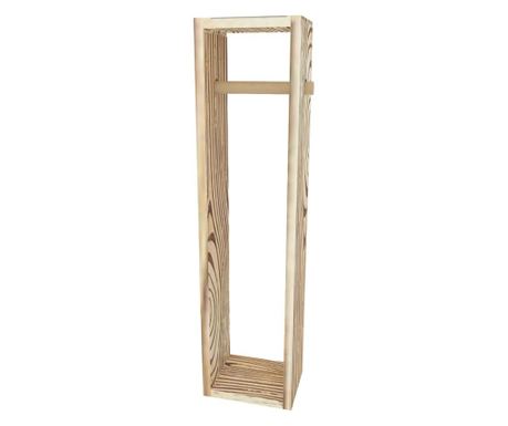 Suport hartie igienica, 64x16x12 cm, lemn natural, Bofigo