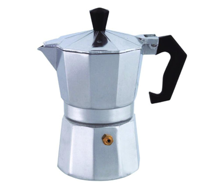 Espressor aragaz, 9 cesti, 450ml, aluminiu, DOMOTTI Mocca