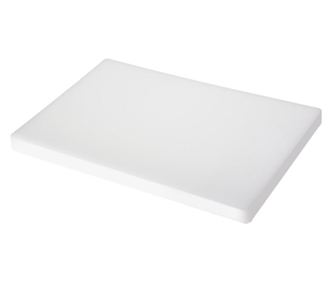 RAKI Tocator macelarie profesional 60x40x4cm transare carne polietilena HDPE, alb
