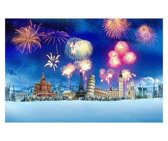 Ταπετσαρία City Celebration, 400 x 250 cm