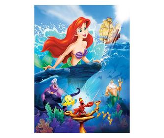 Ταπετσαρία Ariel Η Μικρή Γοργόνα - 200 x 255 cm