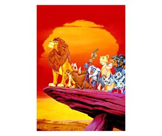 Ταπετσαρία Lion King and Friends, 250 x 200 cm