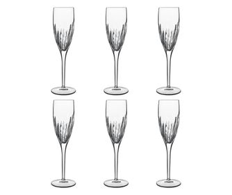 LUIGI BORMIOLI INCANTO Set 6 pahare sampanie FLUTE 200ml D7xH23cm