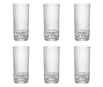 BORMIOLI ROCCO AMERICA "20S Set 6 pahare cocktail COOLER 490ml