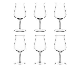 LUIGI BORMIOLI BIRRATEQUE Set 6 pahare bere 420ml D8,9xH20cm