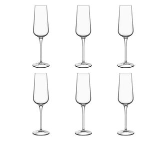 LUIGI BORMIOLI INTENSO Set 6 pahare sampanie 240ml D7xH24cm