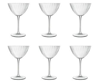 LUIGI BORMIOLI SPEAKEASIES SWING Set 6 pahare martini 220ml D9,9xH15cm