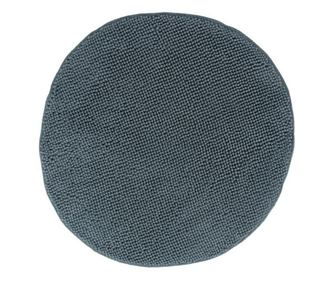 Covor baie rotund 80cm, gri deschis, JOTTA Fringe