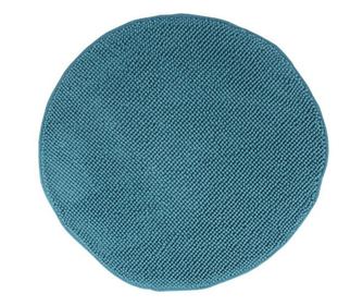 Covor baie rotund 80cm, albastru, JOTTA Fringe