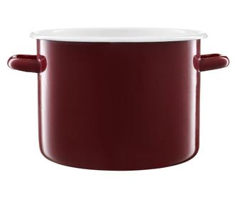Oala emailata 22cm, 5.5L, visiniu, EMALIA OLKUSZ