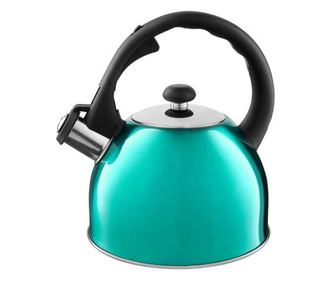 Ceainic aragaz cu fluier 1.5L (2L) turcoaz, DOMOTTI Bennet