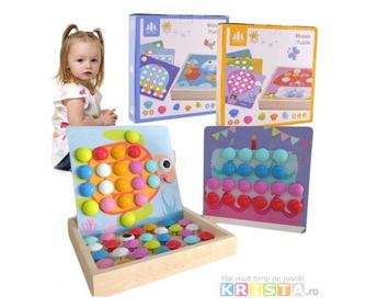 Creative Mosaic Genius Art Din Lemn cu 10 Planse