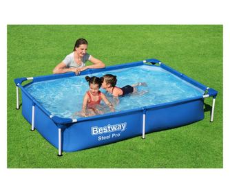 Bestway Steel Pro medence, 221x150x43 cm