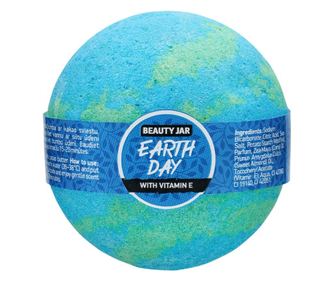 Bila de baie efervescenta cu vitamina E, Earth Day, Beauty Jar, 150g