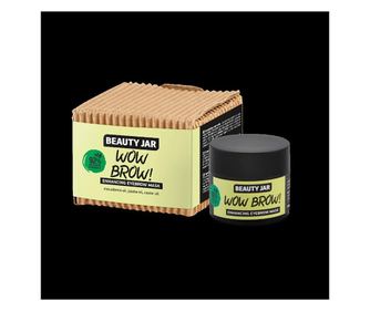 Masca regeneranta pentru sprancene, ulei de ricin si macadamia, Wow Brow, Beauty Jar, 15ml