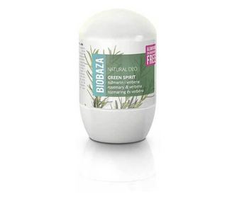 Deodorant natural pe baza de piatra de alaun pentru femei GREEN SPIRIT (verbena si rozmarin), Biobaza, 50 ml