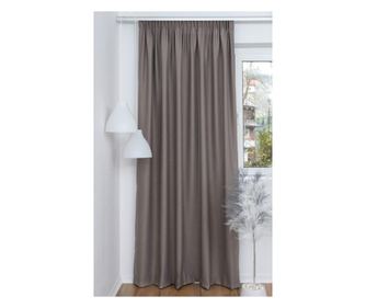 Draperie blackout evelyn grej, decolis, 1 buc, 150x250cm  150 x 250
