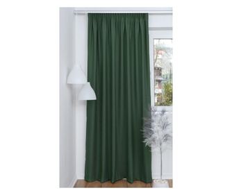 Draperie blackout evelyn verde smarald, decolis, 1 buc, 200x250cm  200 x 250