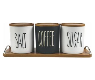 Set 3 posude s poklopcem i tava Urban Kitchen