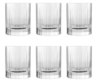 LUIGI BORMIOLI BACH Set 6 pahare whisky 255ml D7,5xH9cm