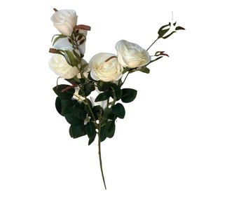 Flori artificiale, trandafiri, alb, 60 cm  60 см