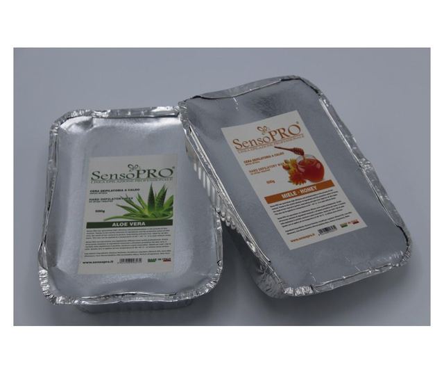 Paket 2 kutije Tradicionalni vosak za depilaciju s medom i Aloe Verom Senso Pro