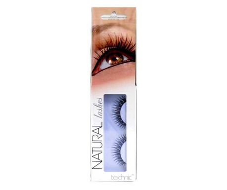 Technic Natural Lashes műszempillák, ragasztóval együtt, BC19