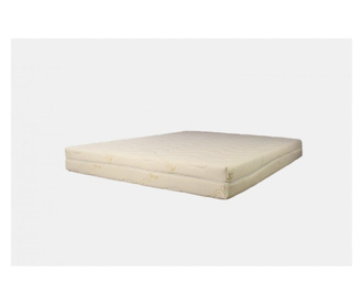 Saltea Ortopedica, BestSleep, Waves 21+4 Memory Bambus, 160x90x25 cm, spuma poliuretanica cu memorie, hipoalegenic, reversibila