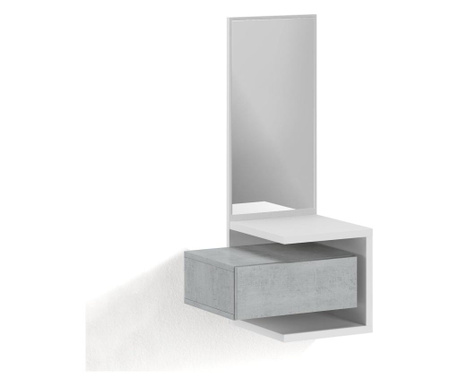 Комплект окачен шкаф и огледало за стена Tomasucci Furniture