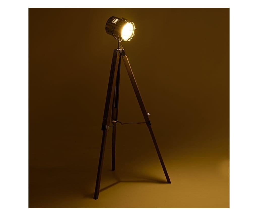 Állólámpa állvánnyal, fa/fém, 64Χ64Χ155 cm - 2