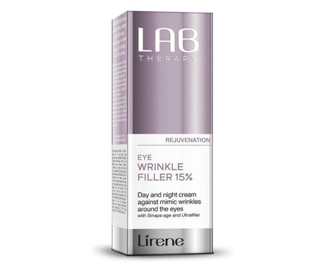 Lirene Lab Therapy - Crema anti-aging de zi si noapte, pentru ochi, 15ml