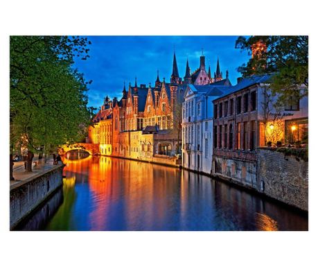 Samoljepljivi i otporan na pranje zidni fototapeta Šetnja kroz Briž, 220 x 135 cm