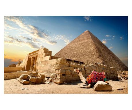 Samoljepljivi i otporan na pranje zidni fototapeta Piramide 6, 270 x 200 cm