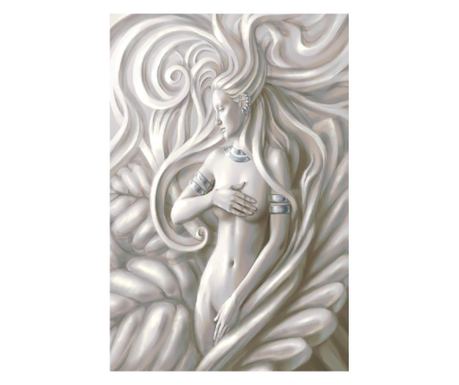 Zeica, mramor, ženski lik, 40 x 60 cm