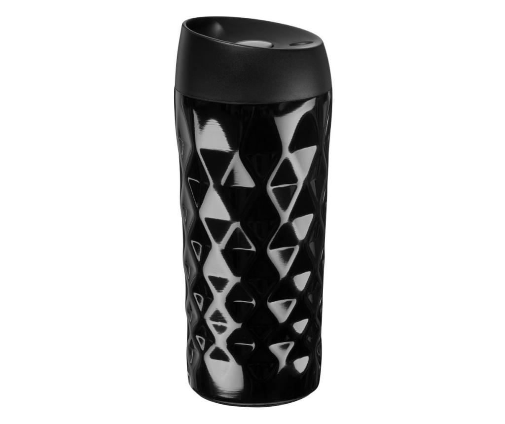Cana termos AMBITION Jasper, 400ml, negru