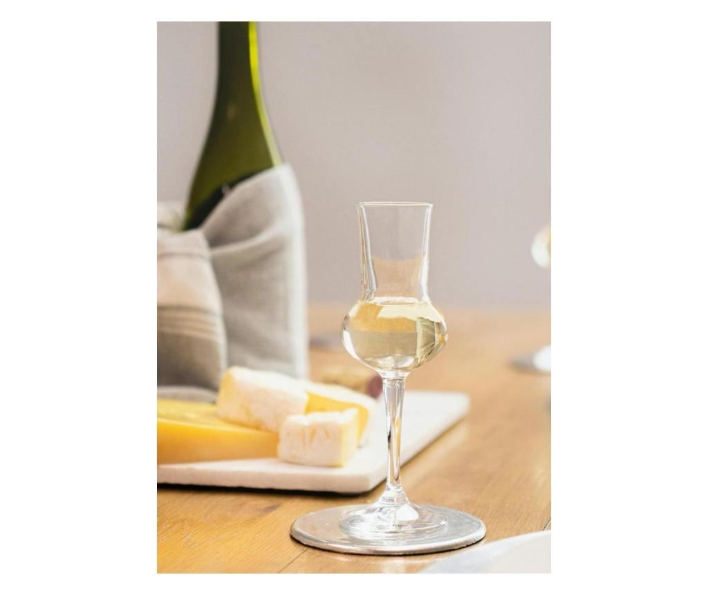 BORMIOLI ROCCO RESTAURANT Set 6 pahare cu picior GRAPPA 81ml Bormioli Rocco, Transparent, 81 ml - 2