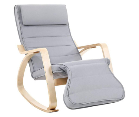 Hintaszék, relaxációs szék, 5 irányban állítható lábtartóval