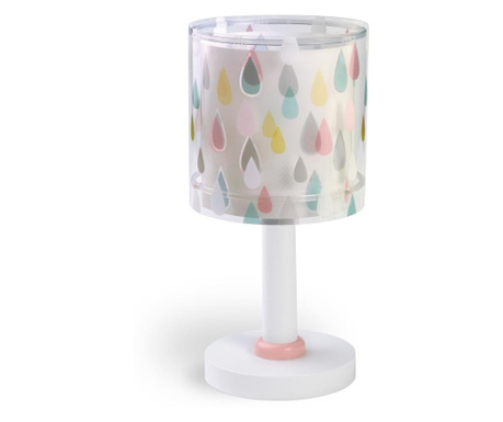 Veioza Dalber, Rain Color, plastic, 15x15x15 cm