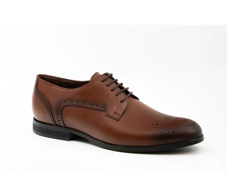 Pantofi eleganti barbati Baroc maro (piele naturala) (Marime: 44)