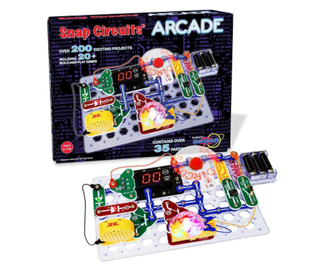 Circuite electronice pentru copii elenco Snap Circuits arcade