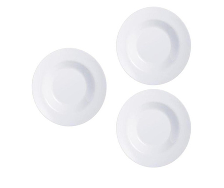 Комплект чинии за паста и ризото Opal, 3 бр., Дълбока