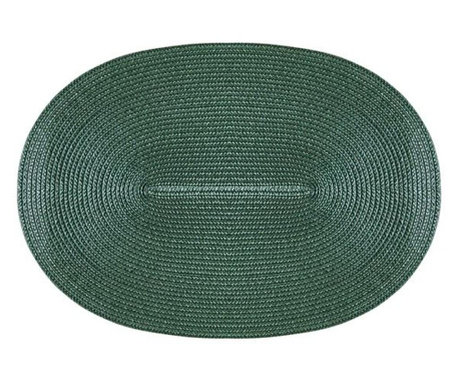 Suport farfurii oval 30x45cm verde inchis Hawai Ambition, 30x45 cm, Verde