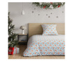 Set de pat Single Ameliahome, Northpole, flanel din bumbac
Densitatea materialului: 160 gsm, alb