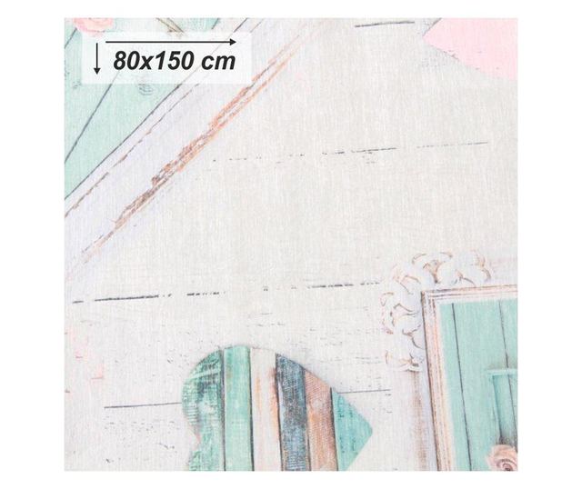Covor, bej/vintage model, 80x150, SONIL