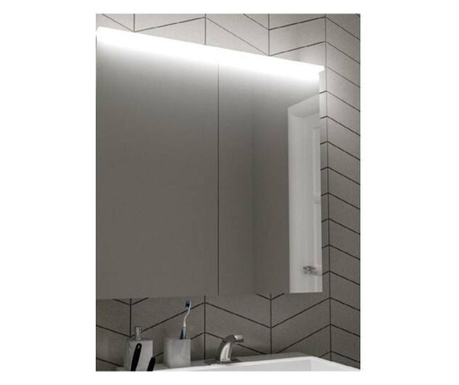 Fürdőszobai fali tükör led világítással, 60×90 cm