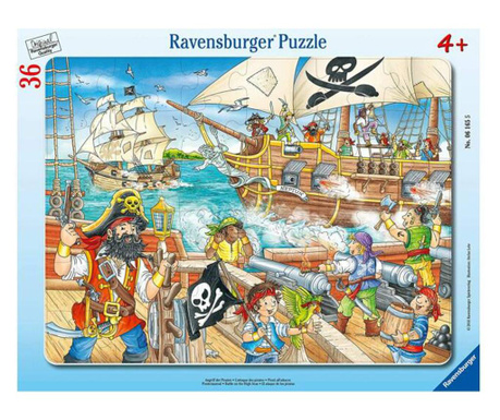 Ravensburger 36 db-os keretes puzzle – Csata a nyílt tengeren...